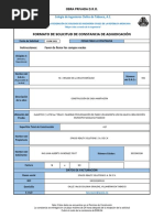 Formato Licencia