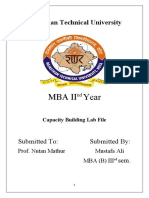 Capacity Building Lab File