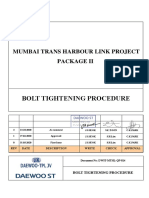 DWST-MTHL-QP014 BoltTighteningProcedure