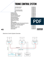 Vehicle Electronic Control System Engine Speed and Work Mode Control