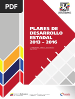 Planes Desarrollo Estadal 2013-2016