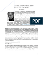 Alan Freeman - Una Teoría General Del Valor y El Dinero - Fundación de Una Teoría Axiomática