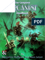 Benjamin Huffman - The Complete Arcanist Handbook v.1.0.0