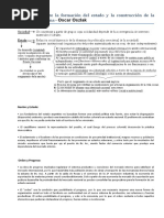 U1 - Oszlak - Reflexiones Sobre La Formación Del Estado y La Construcción de La Sociedad Argentina