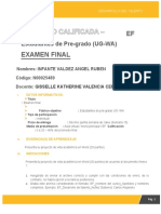 EF Examen Final: Estudiantes de Pre-Grado (UG-WA)