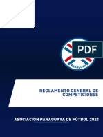 Reglamento General de Competiciones APF 2021