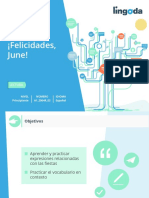 ¡Felicidades, June! A1 - 2064R - ES