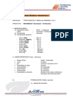 Magnesoil - Ficha Tecnica 151214