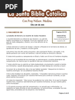 DÍA 231 - 365 Días para Leer La Sagrada Escritura