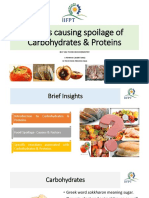 Spoilage of Protein & Carbs