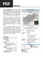 2021 Taliban Offensive: Fall of Afghanistan, Is An Ongoing Military