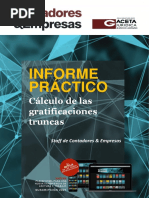 Informe Práctico: Cálculo de Las Gratificaciones Truncas