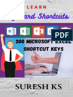 Learn Keyboard Shortcuts - 300 Microsoft Excel Shortcut Keys