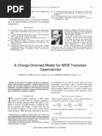 A Charge-Oriented Model For MOS Transistor Capacitances