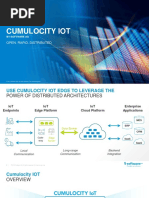 Cumulocity Iot: Open. Rapid. Distributed