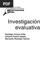 Modulo 6: Investigación Evaluativa