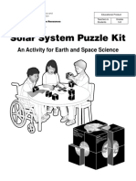 Solar System Puzzle Kit: An Activity For Earth and Space Science