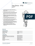 MH Portable Top Drive - PTD: Key Features