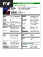 Rig 162 Specifications: Hoisting, Rotating & Pipe-Handling Equipment