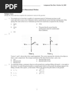 APPhysicsVectors and2DMotion