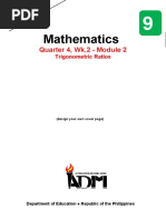 Math9 Q4 Week2 TrigonometricRatios v4