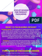 Develop Designs For Product Packaging