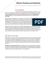 OpenStax Effective Reading and Notetaking Guide