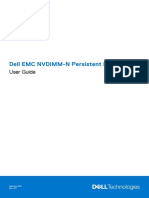 Dell EMC NVDIMM-N Persistent Memory: User Guide