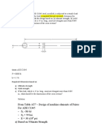 From Table AT7 - Design of Machine Elements of Faires For AISI C1045 - S 96 Ksi - S 59 Ksi - E 30 x10 Psi A) Based On Ultimate Strength