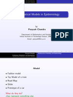 Mathematical Models in Epidemiology: by Peeyush Chandra