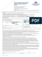 EFT Form - Fillable