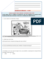 Atividades de Ciencias 5ordm Ano PDF