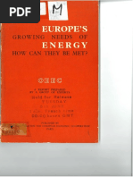 CASE SET - OEEC 1956 - Europe's Growing Needs of Energy