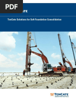 Tencate Solutions For Soft Foundation Consolidation