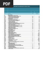 METRADO Muros de Contención