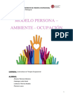 Modelo Persona-Ambiente-Ocupación