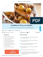 Costelinha de Porco Com Batatas - Receitas Nestlé