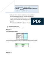 EJERCICIOS DE EXCEL Condicional SI