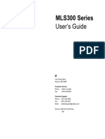 Mls 300 User Guide Rev D Nov 2008