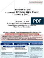 Vision For Offshore Wind Power Industry - 1st