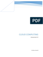 Cloud Computing: Assessment IV