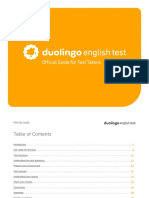 DET Official Guide For Test Takers (EN)