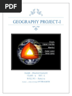 Geography Project-I: Name - Pranay Sadani Class - 9 Sec - L