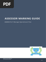 BSBMGT517 Assessor Marking Guide v2.0