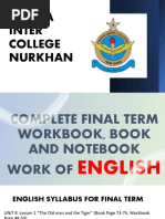 Final Term Work of English