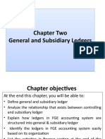 Chapter Two General and Subsidiary Ledgers Chapter Two General and Subsidiary Ledgers