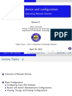 Network Device and Configuration