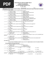 Gen. Math. Periodical Exam. 2nd Quarter