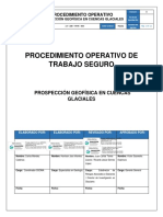 13-100-POTS-003 Procedimiento de Prospección Geofisica en Cuencas Glaciales PDF