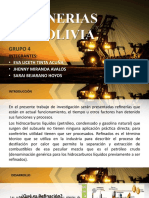 Refinerias en Bolivia